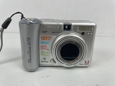 【美品】Canon Power Shot A75 乾電池 美品】Canon Power Shot A75 乾電池 - メルカリ