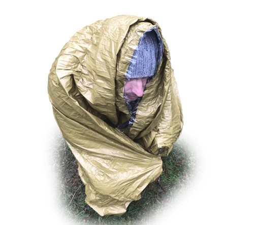 Blizzard IFAK Blanket Green Pocket sized ReflexCell Insulated - Picture 3 of 3