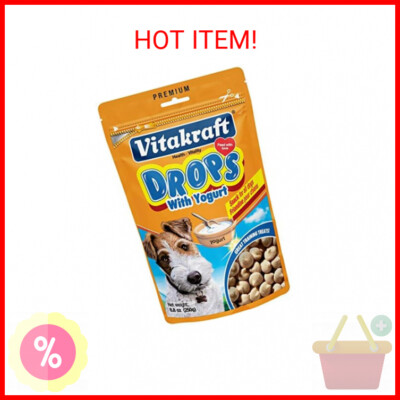 Yogurt Treats for Dogs, Bite-Sized Training Snacks, 8.8 Ounce (Pack of 1)