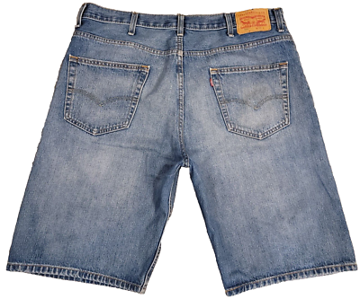 希少 Levi's リーバイス 569-0012 新品 ワンウオッシュ 32W Levi's 569 Denim Jean Shorts 12
