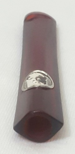 VINTAGE OLD CHERRY AMBER BAKELITE GERMANY LEIPZIG CIGARETTE HOLDER - Picture 5 of 7