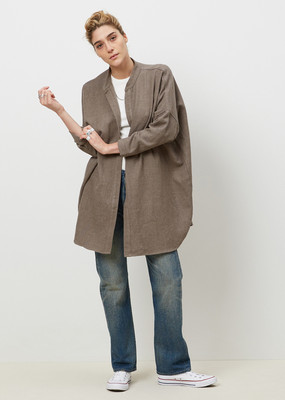 Black Crane Square Shirt