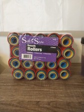 Soft'n Style 12 Dozen  72 Smooth Hair Curler Rollers Set - 1095X