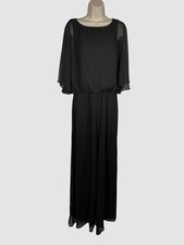 Msk Womens Black Blouson Jumpsuit Size M