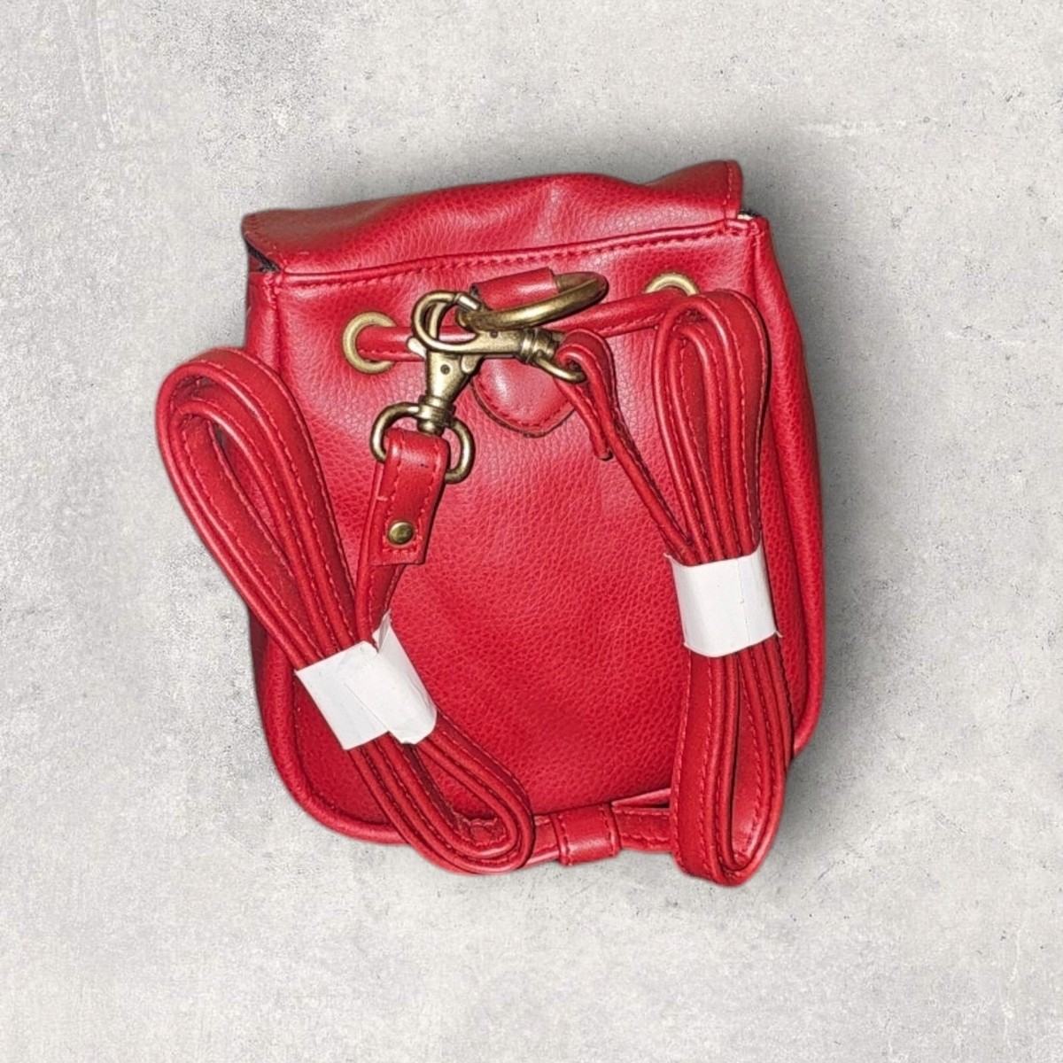 Small Red Liz Claiborne Backpack/Crossbody Purse | eBay display picture 3