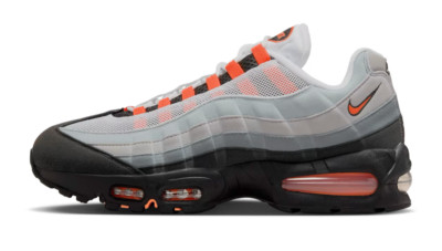 Nike Air Max 95 グレー/ホワイト/オレンジ Nike Air Max 95 グレー/ホワイト/オレンジ