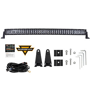 AUXBEAM Hidden Bumper 240W 42'' Curved LED Light Bar for 2009-18 Dodge RAM 1500 - Picture 12 of 12