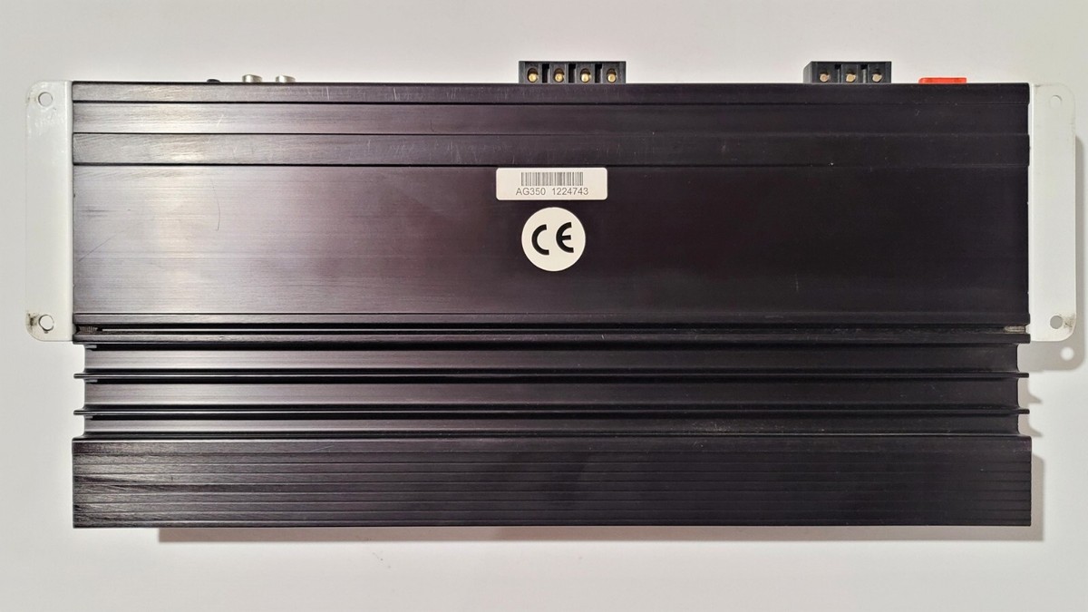 2ch Zapco AG350 Vintage Old School Car Audio Bridgeable Amp