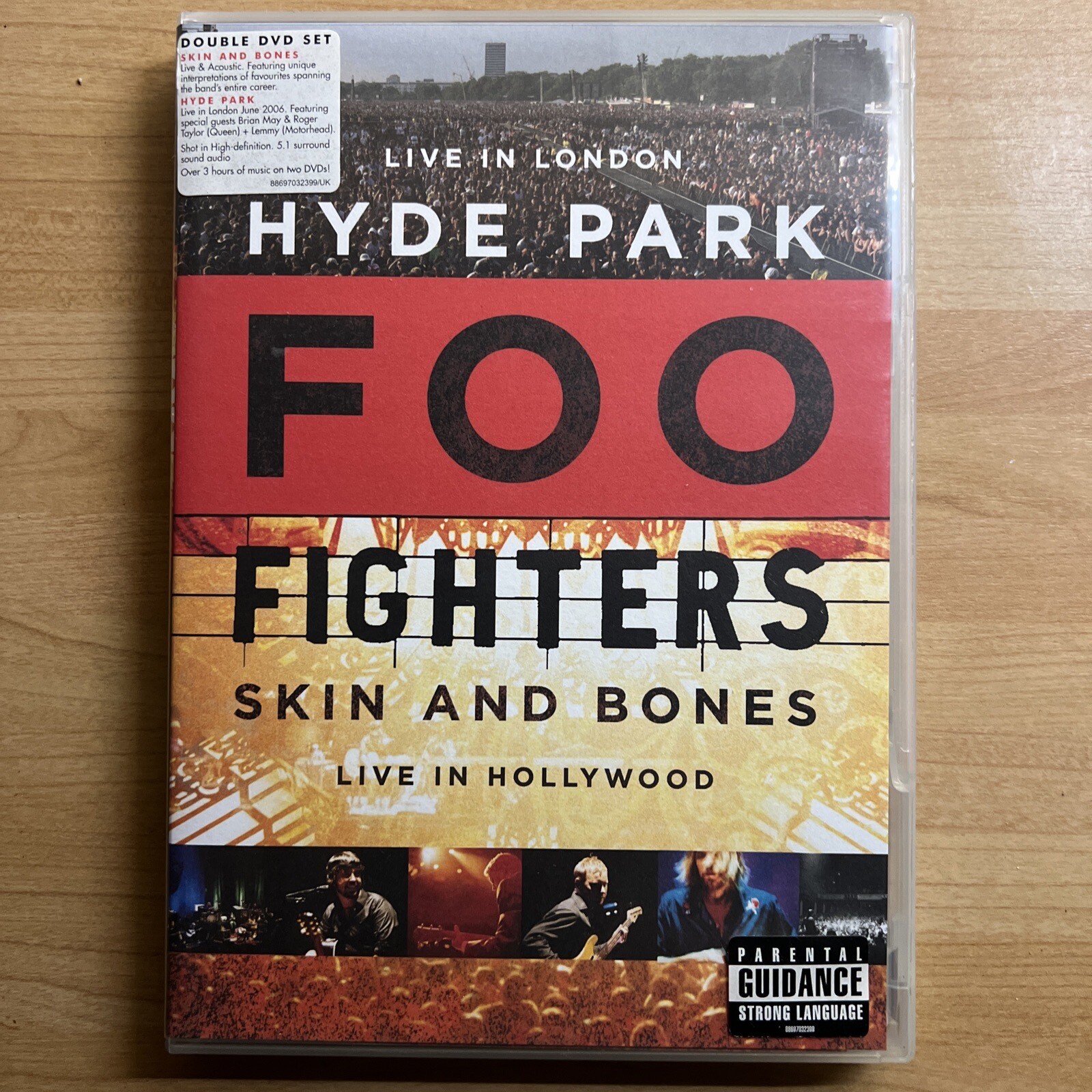 Foo Fighters - Skin And Bones (DVD, 2006)