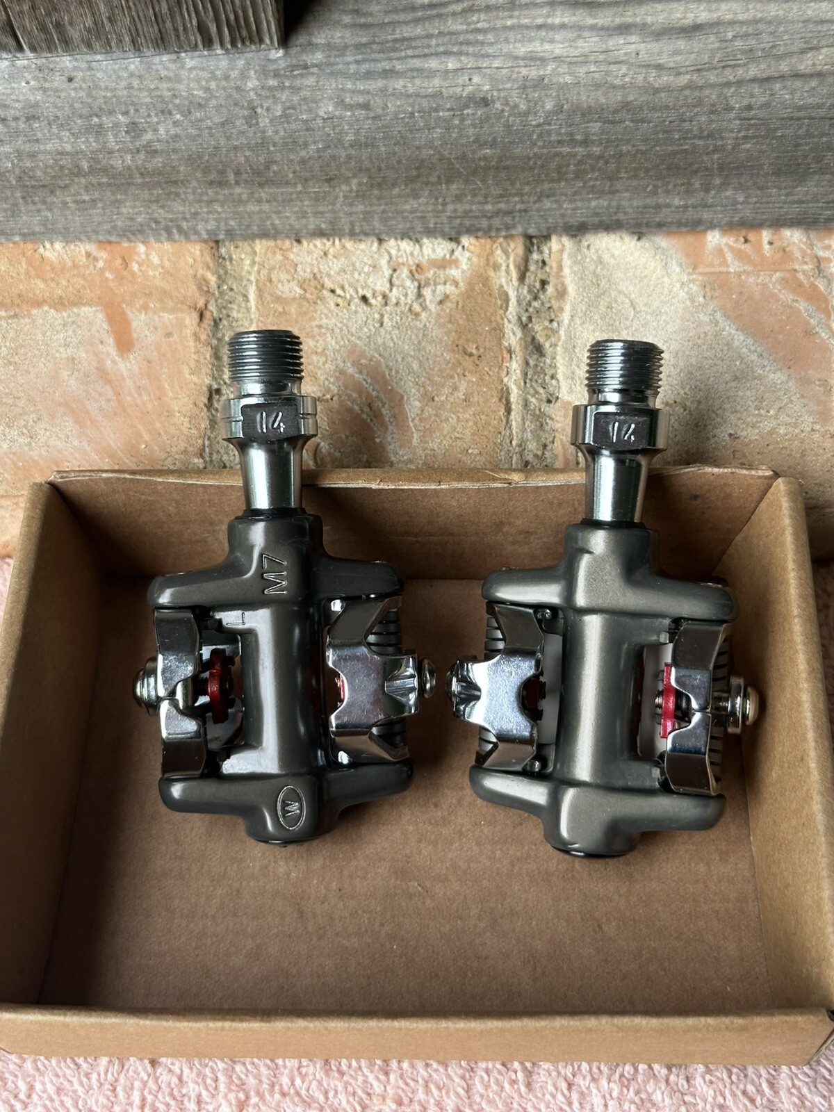 Vintage NOS NEW Wellgo M7 Clipless Pedals