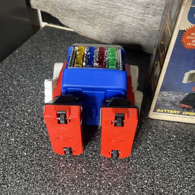 RARE Vintage 1980s Lambda-I Super TV Robot with original box Works
