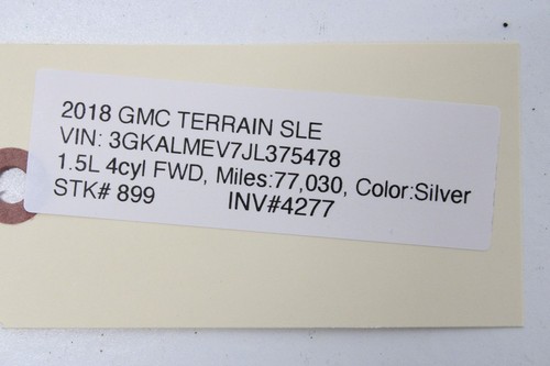 2018-2024 GMC TERRAIN FRONT LEFT SIDE DASHBOARD INNER BEZEL TRIM OEM - Picture 6 of 6