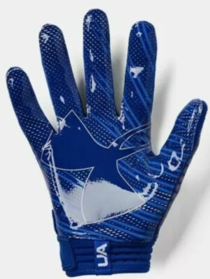 Under Armour Spotlight Football Gloves Blue 1326218 400 Adult Men