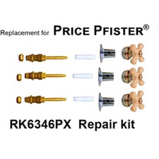 Price Pfister RK6346PX 3 Valve Rebuild Kit