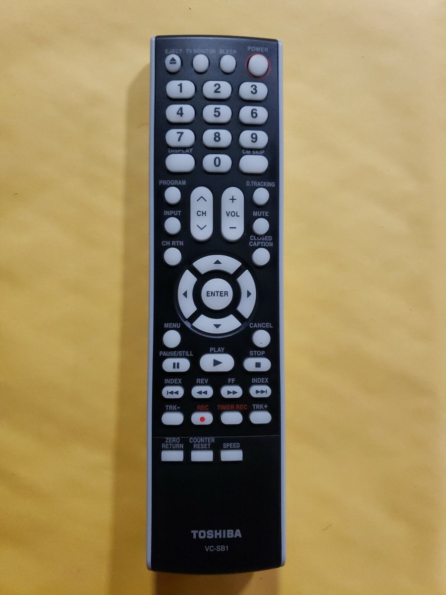 Télécommande - TOSHIBA - CT-90212 - Remplacement - Compatible TV et VCR