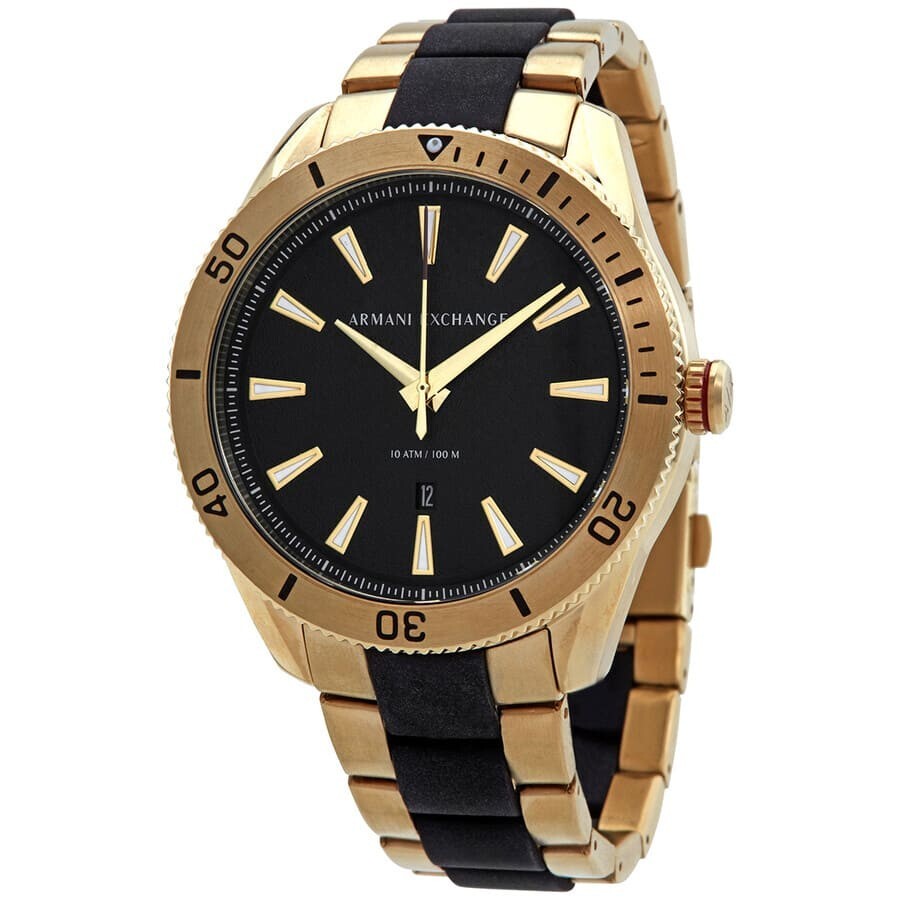 Мужские кварцевые часы Armani Exchange с черным циферблатом - AX1825 NEW