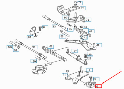 NEU MB E W210 EINSPRITZANLAGEN THROTTLE MICRO SWITCH A0025456814 