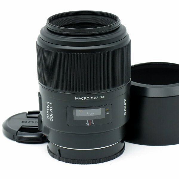 Sony AF 100mm F2.8 MACRO Prime Lens SAL100M28 for Sony Alpha