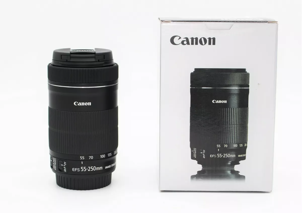 NEW.. Canon EF-S 55-250mm F4-5.6 IS STM Telephoto Zoom Lens. 2