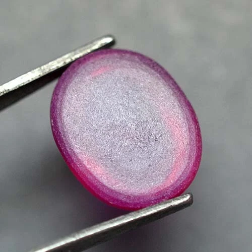 8.50 Ct 13x10.5 MM Pink Red Ruby Star Sapphire 6 Rays Lab Corundum RRS8709 - Image 4 of 4