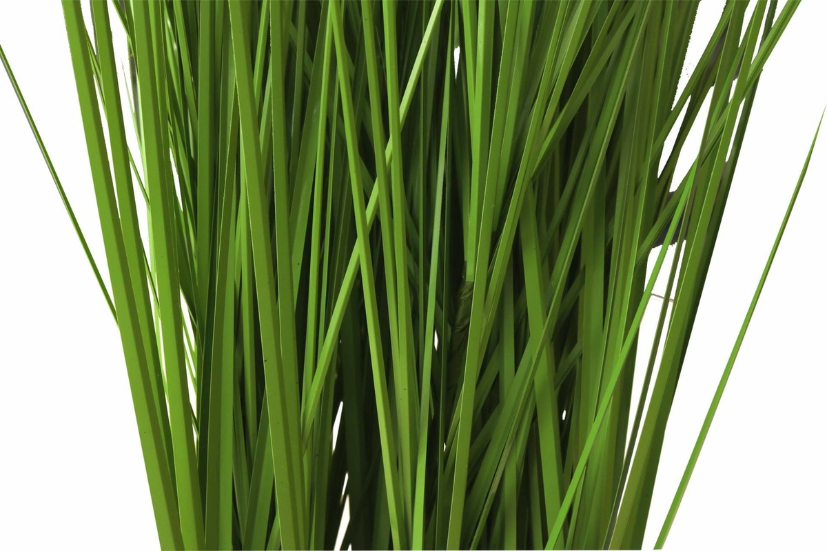 Knstliches Ufergras mit goldenen Blten 95 cm Kunstpflanze Gras Knstlich  Deko