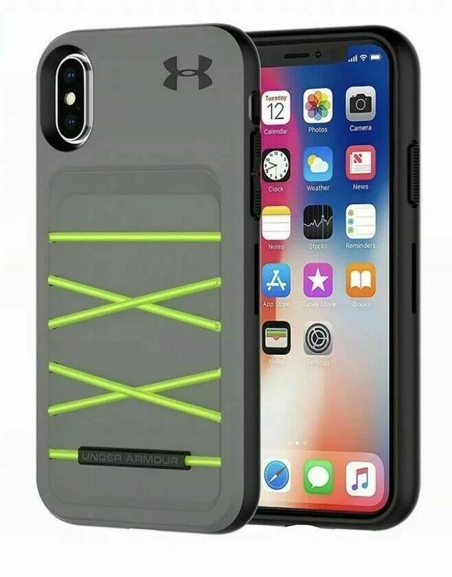 Capa telefone durável Under Armour UA Protect Arsenal Apple iPhone X / XS - Cinza - Imagem 2 de 4