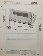 SAMS PHOTOFACT SERVICE MANUAL 238-7 DAVID BOGEN RADIO TUNER R300