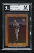 2007 Topps Turkey Red Chrome Refractor 238/999 Tyler Clippard #75 BGS 8.5 g2u