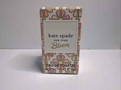 NEW Kate Spade New York Bloom Eau de Toilette Perfume Mini Travel 0.15 oz 4.5ml