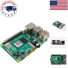Compact Raspberry Pi 4 Model B with 2GB RAM and Dual HDMI for 4K Experiences