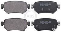 A.B.S. Bremsbelagsatz Scheibenbremse 35142 FüR Mazda GJ GL GJ2 GL2 GL6 Gjefp AWD