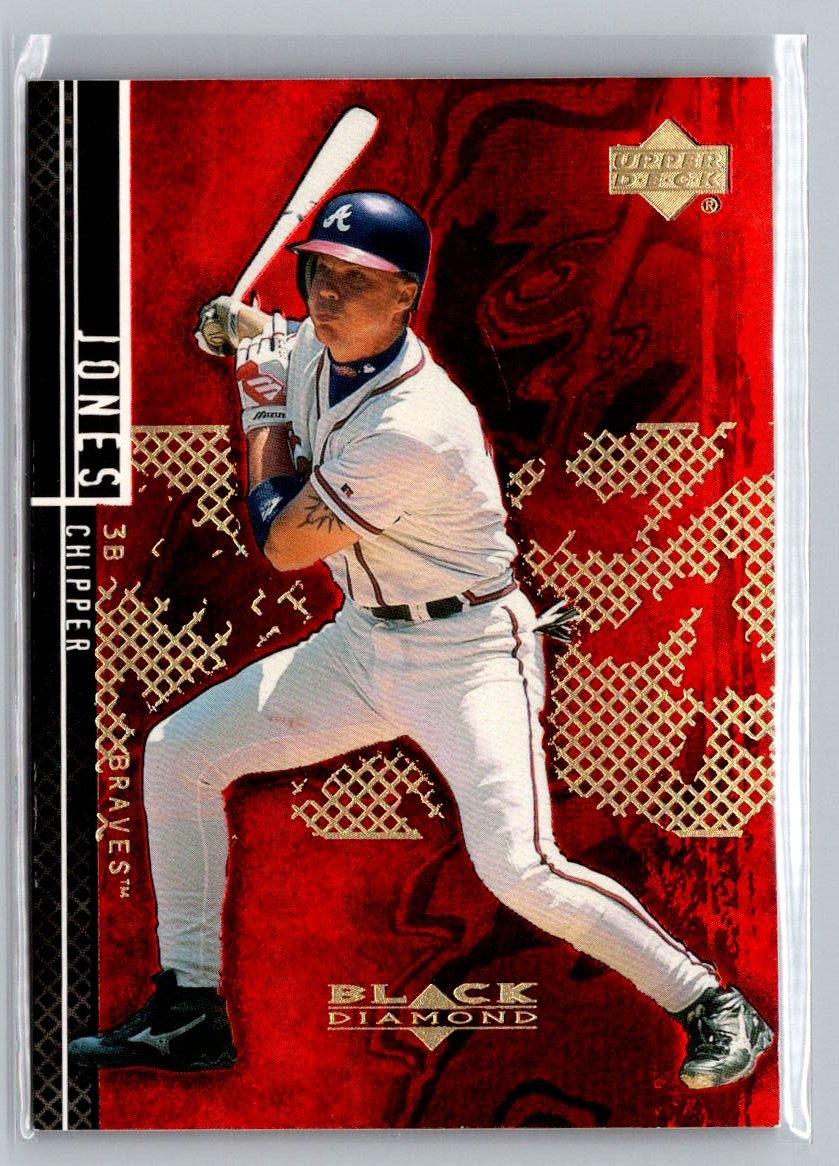 2000 Upper Deck Black Diamond Rookie Edition #47 Chipper Jones