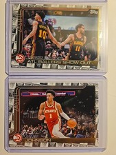 2025 Topps NBA Jalen Johnson, Hawks Fly High Tipoff Parallels