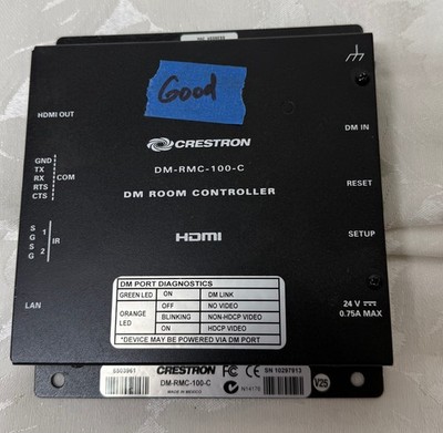 Crestron DM-RMC-100-C DigitalMedia Receiver & Room Controller 100 **Used**
