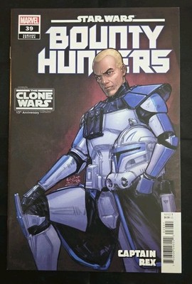 Star Wars Bounty Hunters 39 Gist Clone Wars Variant (Marvel 2023) Captain Rex 