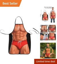 Durable Funny Cooking Apron Perfect Gift for BBQ Lovers Gag Gift Enthusiasts
