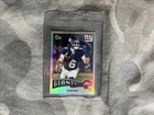 2025 Topps Chrome Football Jaxson Dart Retro Rookie Refractor Giants 🔥