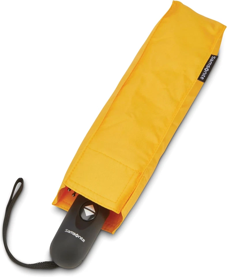 Ombrello Compatto Con Apertura E Chiusura Automatica, Mango, Taglia Unica - Immagine 2 di 4