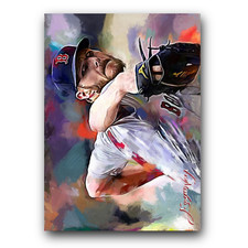 Chris Sale #6 Art Card Limited 41/50 Edward Vela Signed (Boston Red Sox)