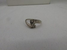 Vintage Sterling Twisted Swirl Design Band Style Ring Sz 6 88