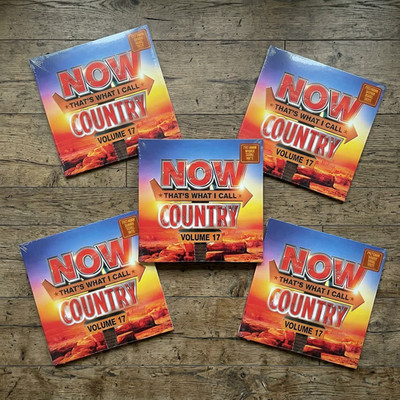 Lot of 5 Now Country Vol 17 Coral Vinyl LP Morgan Wallen Chris Stapleton New