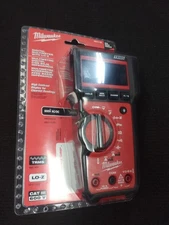 Milwaukee 2217-20 600V Digital Multimeter with LO-Z Includes Leads