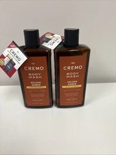 Cremo Body Wash, Golden Amber , 16 fl oz (473 ml) - Lot Of 2 B19-73