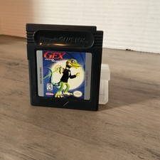GEX ENTER THE GECKO Nintendo Gameboy Color Cart Only Black Cart