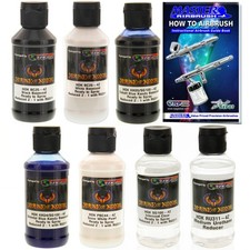 House Of Kolor 4oz 5 Color True Blue Fire Kit R-t-s Kandy Pearl Solid Basecoat