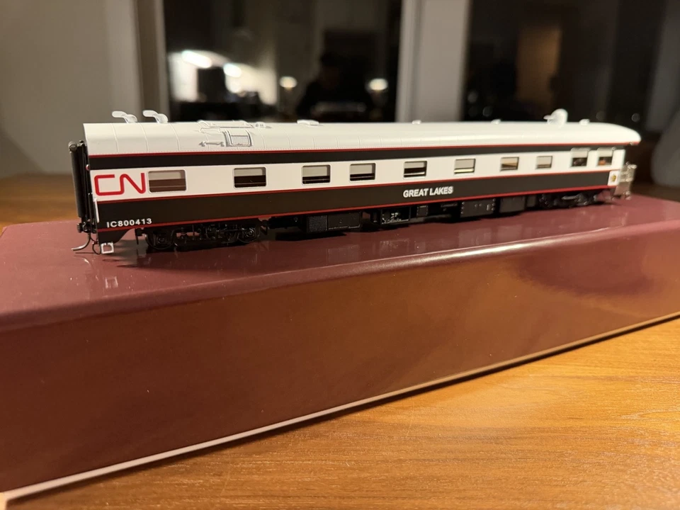 NBL HO Brass New CN Canadian National "Great Lakes" Business Car. Limited Run! - Image 3 of 4