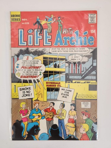 Life With Archie Comic November 1971 #115 - VG - 第 1/5 張圖片