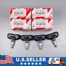 4PCS OEM 42607-0C070 TPMS Tire Pressure Sensors For Toyota Sienna Tundra Sequoia