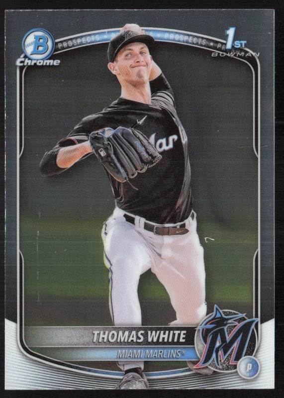 2025 Bowman Chrome Prospects Thomas White #BCP-69 GS1-20