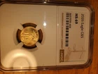 2026 Eagle G$5 MS69 NGC Certified Gold Coin